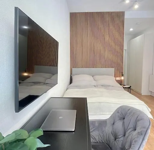 Modernes Apartment Im Zentrum Von Karlsruhe